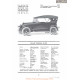 Elcar Touring D Six Fiche Info 1918