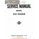 Datsun 1800 G18 Engine Service Manual