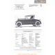 Gardner Roadster R Fiche Info 1922