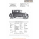 Handley Knight Coupe B Fiche Info 1922