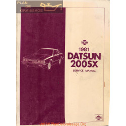 Datsun 200sx S110 1981 Factory Service Manual