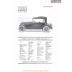 Haynes Light Six Fourdore Roadster 39 Fiche Info 1919