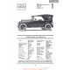Haynes Light Six Touring 45 Fiche Info 1920