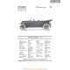 Hollier Touring 178 Fiche Info 1917