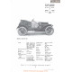 Hudson 20 V2 Fiche Info 1910