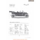 Hudson 33 Touring Car Fiche Info 1912
