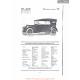 Hupp Hupmobile Seven Passenger Touring Car Fiche Info 1916