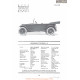 Hupp Hupmobile Touring R Fiche Info 1918