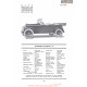 Hupp Hupmobile Touring R Fiche Info 1920