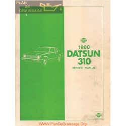 Datsun 310 N10 1980 Factory Service Manual