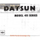 Datsun 411 Service Manuel