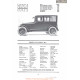 Liberty Six Sedan 10c Fiche Info 1920