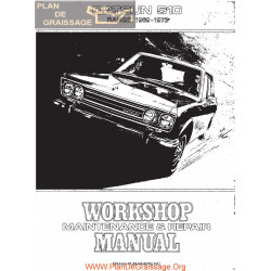 Datsun 510 1969 1973 Workshop Maintenance & Repair Manual