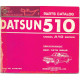 Datsun 510 A10 1978 Parts Catalog