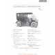Locomobile Model E Limousine Fiche Info 1907