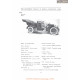 Locomobile Model H Standard Fiche Info 1907