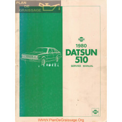 Datsun 510 A10 1980 Factory Service Manual