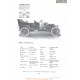 Lozier H Touring Fiche Info 1910