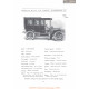 Matheson Limousine Fiche Info 1906