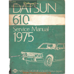Datsun 610 1975 Series Factory Service Manual
