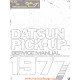 Datsun 620 Pick Up 1977 Series Service Manual