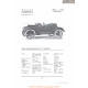 Moline Dreadnought 35 Roadster Fiche Info 1912