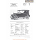 Monroe Touring S 9 Fiche Info 1922
