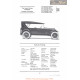Nash Six Touring Fiche Info 1922