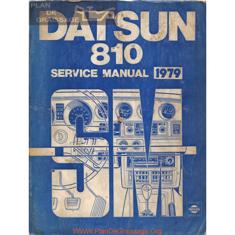 Datsun 810 1979 Factory Service Manual