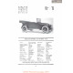 Oakland Sensible Six Touring 34b Fiche Info 1919