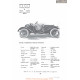 Oldsmobile Specil Runabout Fiche Info 1910