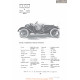 Oldsmobile Specil Runabout Fiche Info 1910