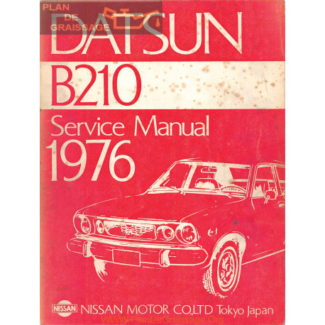 Datsun B210 1976 Factory Service Manual