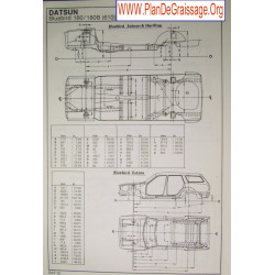 Datsun Bluebird 160 180b 610