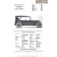 Packard Twin Six Touring Fiche Info 1922