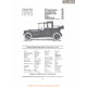 Pierce Arrow Brougham Landaulet 38 C4 Fiche Info 1916