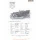 Premier 4 40 Turing Fiche Info 1910