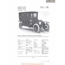 Premier 6 60 Berlin Limousine Series M Fiche Info 1912