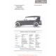 Premier Touring 6d New Series Fiche Info 1922