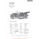 Reo S Roadster Fiche Info 1910