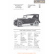 Saxon Duplex Blackstone Touring Fiche Info 1922
