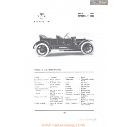 Sgv 25hp Touring Fiche Info 1912