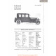 Simplex Crane Limousine 5 Fiche Info 1919
