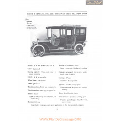 Simplex Da Fiche Info 1907