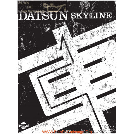 Datsun Nissan Skyline C210 Service Manual