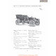 Stearns 30 Horse Power Fiche Info 1907