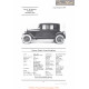Stearns Knight Coupe Brougham Fiche Info 1922