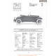 Stephens Salient Six Roadster 70 Fiche Info 1918