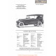 Studebaker Big Six Touring Fiche Info 1922