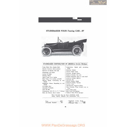 Studebaker Four Touring Car Sf Fiche Info Mc Clures 1916